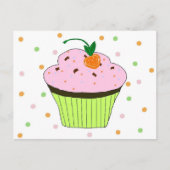 Cupcake Briefkaart (Voorkant)