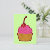 Cupcake Briefkaart (Staand voorkant)