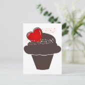 Cupcake Briefkaart (Staand voorkant)
