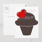 Cupcake Briefkaart (Voorkant / Achterkant)