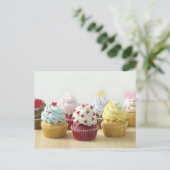 Cupcake Briefkaart (Staand voorkant)