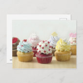 Cupcake Briefkaart (Voorkant / Achterkant)
