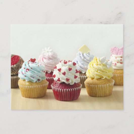 Cupcake Briefkaart (Voorkant)