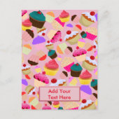 Cupcake Briefkaart (Voorkant)