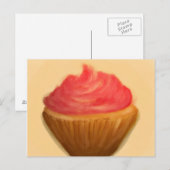  cupcake briefkaart (Voorkant / Achterkant)