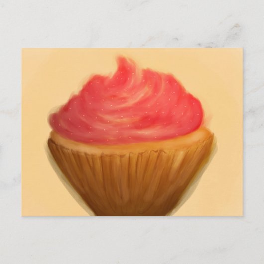  cupcake briefkaart (Voorkant)