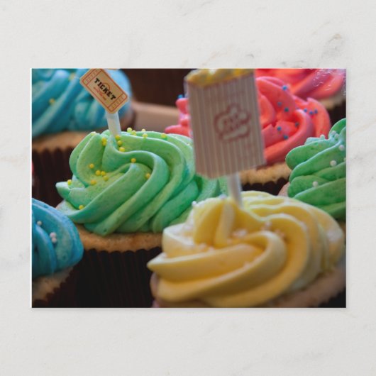 Cupcake-Briefkaart Briefkaart (Voorkant)
