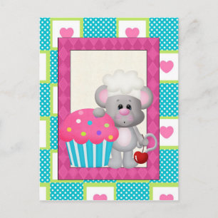 Cupcake-Briefkaart Briefkaart