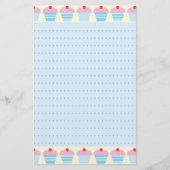Cupcake Briefpapier (Voorkant)