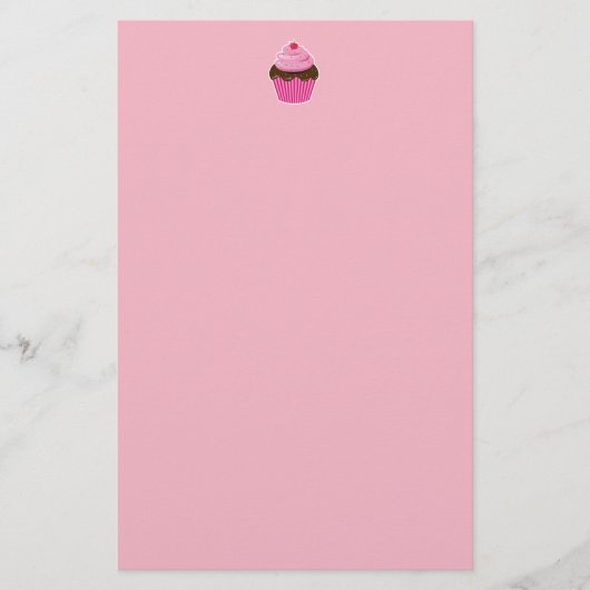 Cupcake Briefpapier (Voorkant)