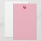 Cupcake Briefpapier (Voorkant / Achterkant)