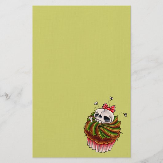 Cupcake-Briefpapier Briefpapier (Voorkant)