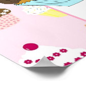 Cupcake Buffet Party Poster (Hoek)