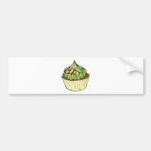 Cupcake Bumpersticker (Voorkant)