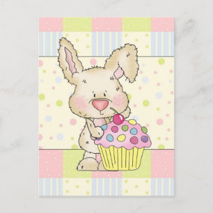 Cupcake Bunny briefkaart
