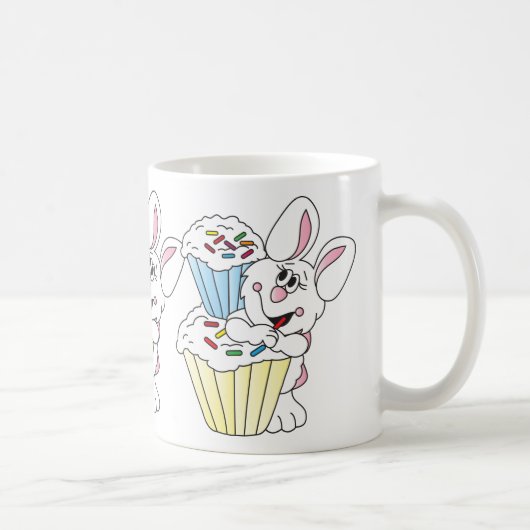 Cupcake Bunny Easter Koffiemok (Rechts)