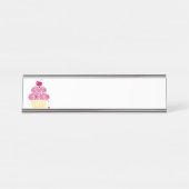 Cupcake Bureau Naambordje (Voorkant)