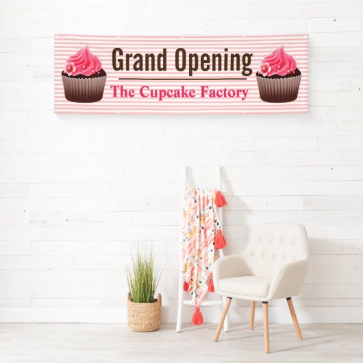 Cupcake Business Custom Banner (Insitu)