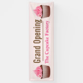 Cupcake Business Custom Banner (Verticaal)