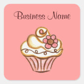 Cupcake Business Stickers (Voorkant)