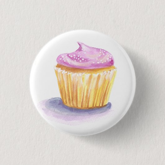 Cupcake-Button Ronde Button 3,2 Cm (Voorkant)