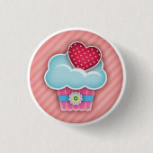 Cupcake-Button Ronde Button 3,2 Cm (Voorkant)