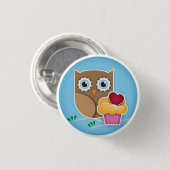 Cupcake-Button Ronde Button 3,2 Cm (Voorkant /achterkant)