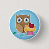 Cupcake-Button Ronde Button 3,2 Cm (Voorkant)