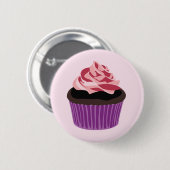 Cupcake-Button Ronde Button 5,7 Cm (Voorkant /achterkant)