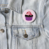 Cupcake-Button Ronde Button 5,7 Cm (In situ)