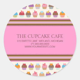Cupcake Cafe | Stickers van bakkerijbedrijven