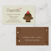 Cupcake Cafe Visitekaartje (Voorkant / Achterkant)