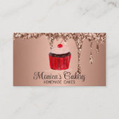 Cupcake Cakes Desserts Sweets Homemade bakery Visitekaartje (Voorkant)