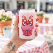 Cupcake Can Glass Blikvorm Glas