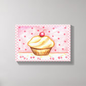 Cupcake Canvas Art Print (Voorkant)