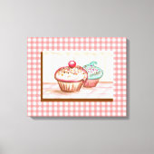 Cupcake Canvas Art Print (Voorkant)