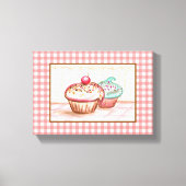 Cupcake Canvas Art Print (Voorkant)