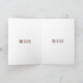 Cupcake cartoon illustratie kaart (Binnen)