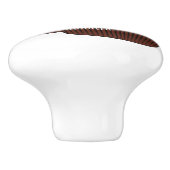 Cupcake cartoon illustratie keramische knop (Zijkant)