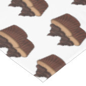 Cupcake cartoon illustratie tafelkleed (Gekanteld)