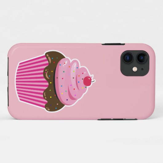 Cupcake Case-Mate iPhone Case (Achterkant (horizontaal))