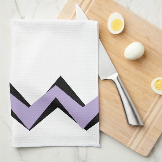 Cupcake Cat Art-Deco aangepaste handdoeken (Quarter Fold)