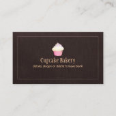 Cupcake Catering Bakery Pastry Chef Visitekaartje (Voorkant)