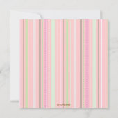 Cupcake Celebration Birthday Party Invitation Kaart (Achterkant)