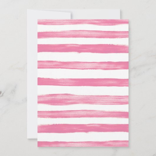 Cupcake Challenge Baking Pink & Gold Birthday Kaart (Achterkant)