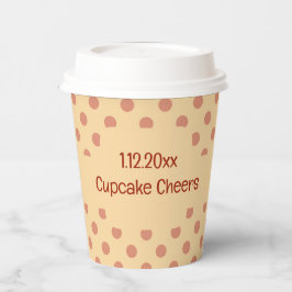 Cupcake Cheers Papieren Bekers