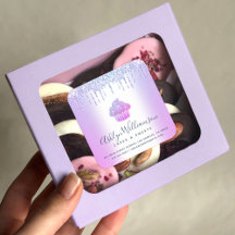 Cupcake Chic Bakery Chef Blue Paars Glitter Driver