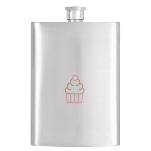Cupcake Classic Flask Flacon (Voorkant)