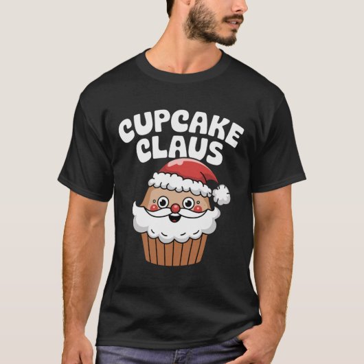 cupcake-clausule t-shirt (Voorkant)