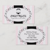 Cupcake Cokesbakkerij-Visitekaartjes Visitekaartje (Voorkant / Achterkant)